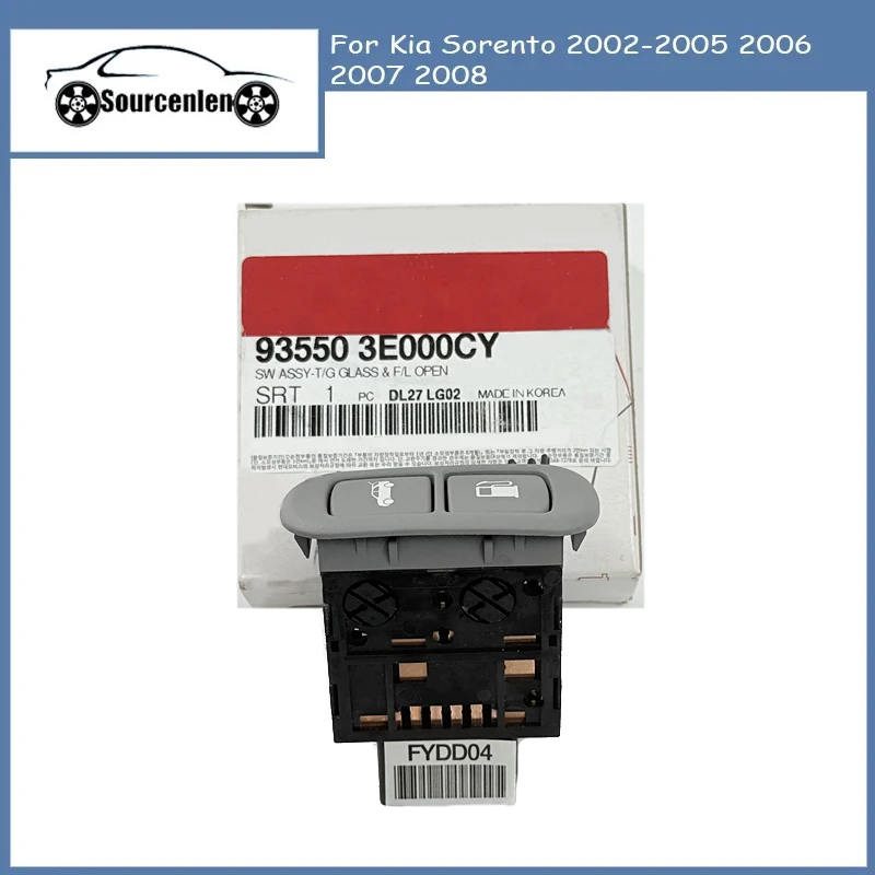 93550-3E000 Rear Tailgate Trunk Switch Button Fuel Add Flap Switch Button For Kia Sorento 2002-2005 2006 2007 2008 935503E000
93550-3E000 Rear Tailgate Trunk Switch Button Fuel Add Flap Switch Button For Kia Sorento 2002-2005 2006 2007 2008 935503E000