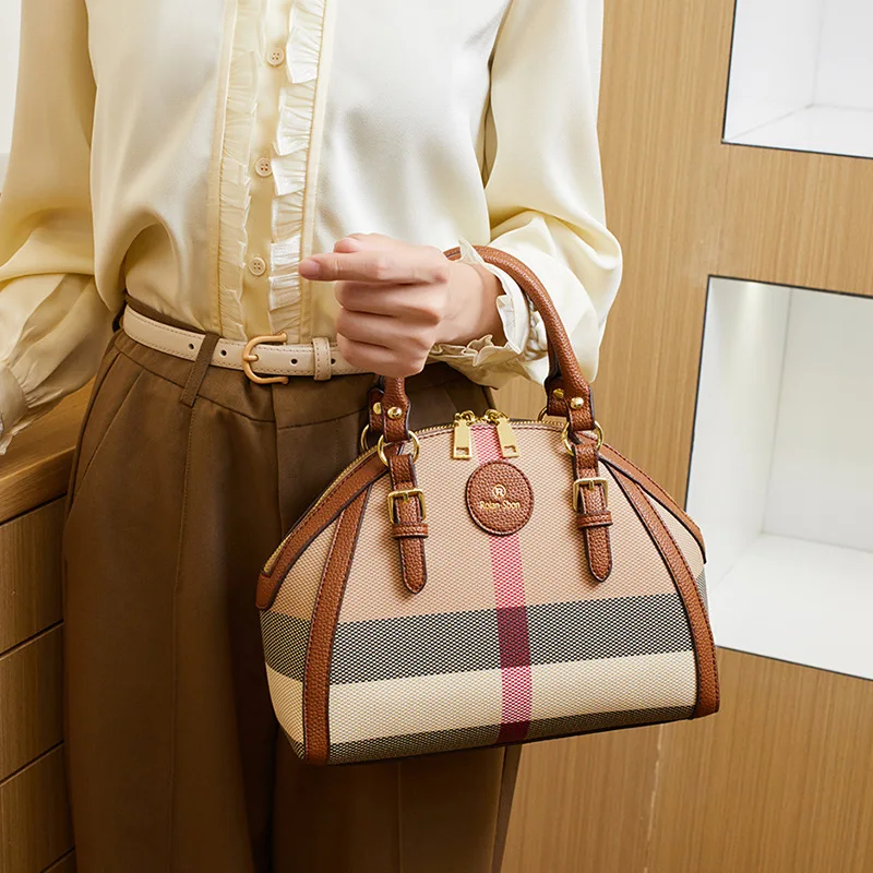 Purses and Handbags For Women Fashion Plaid Pattern Crossbody Bag Shell Shape Shoulder Top-handle Tote Bag Ladies Satchel Purse
Purses and Handbags For Women Fashion Plaid Pattern Crossbody Bag Shell Shape Shoulder Top-handle Tote Bag Ladies Satchel Purse