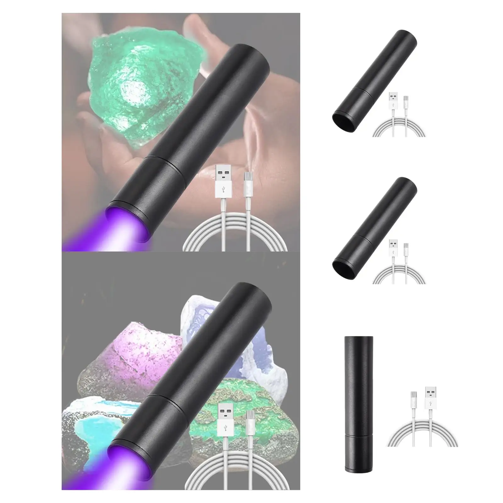 Portable Inspection Flashlight Convenience Carpet Dry Stains Detection Blacklight Flashlight for Minerals Collection Artwork
Portable Inspection Flashlight Convenience Carpet Dry Stains Detection Blacklight Flashlight for Minerals Collection Artwork