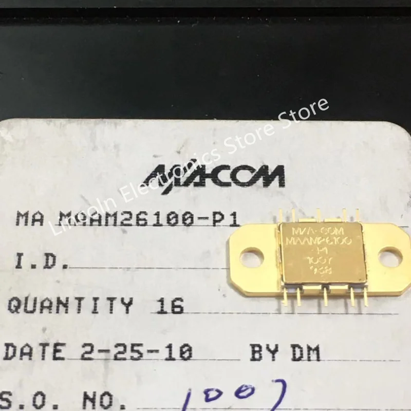 MAAM26100-P1 Оригинальный высокочастотный ламповый радиочастотный транзисторный модуль связи с полными стандартными моделями
MAAM26100-P1 Оригинальный высокочастотный ламповый радиочастотный транзисторный модуль связи с полными стандартными моделями