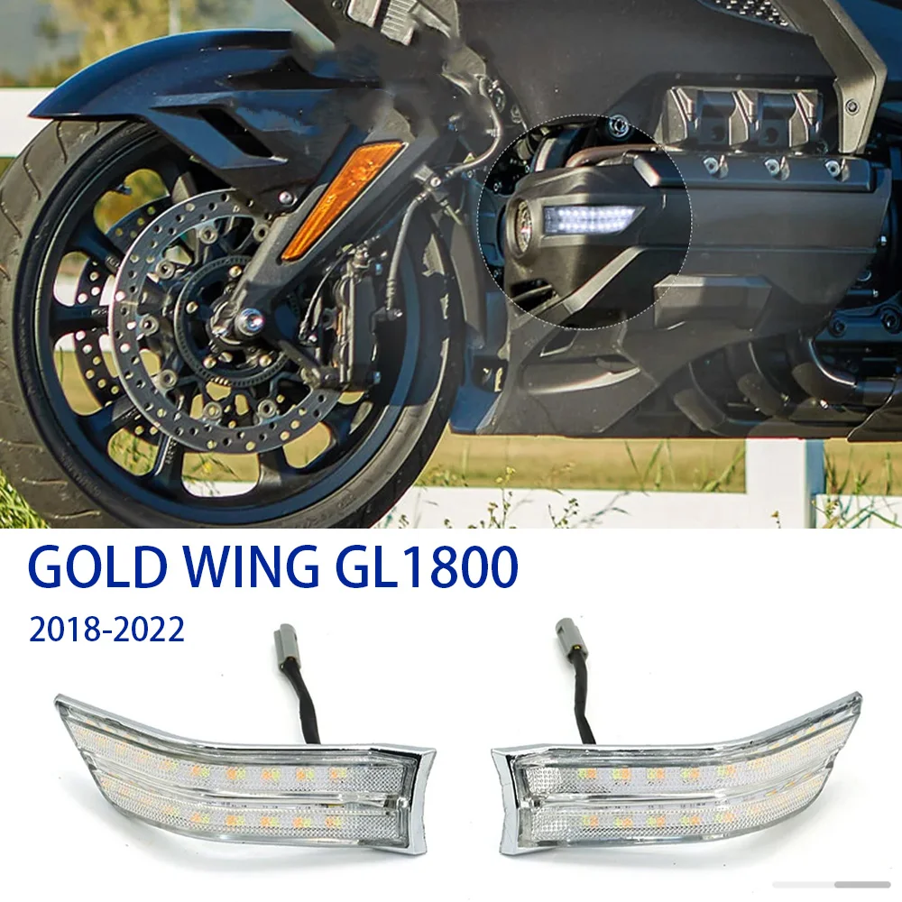 For Honda GOLD WING GL 1800 2018-2022 New Motorcycle Parts Fog Light Side Auxiliary Light LED Turning decorative lights
For Honda GOLD WING GL 1800 2018-2022 New Motorcycle Parts Fog Light Side Auxiliary Light LED Turning decorative lights