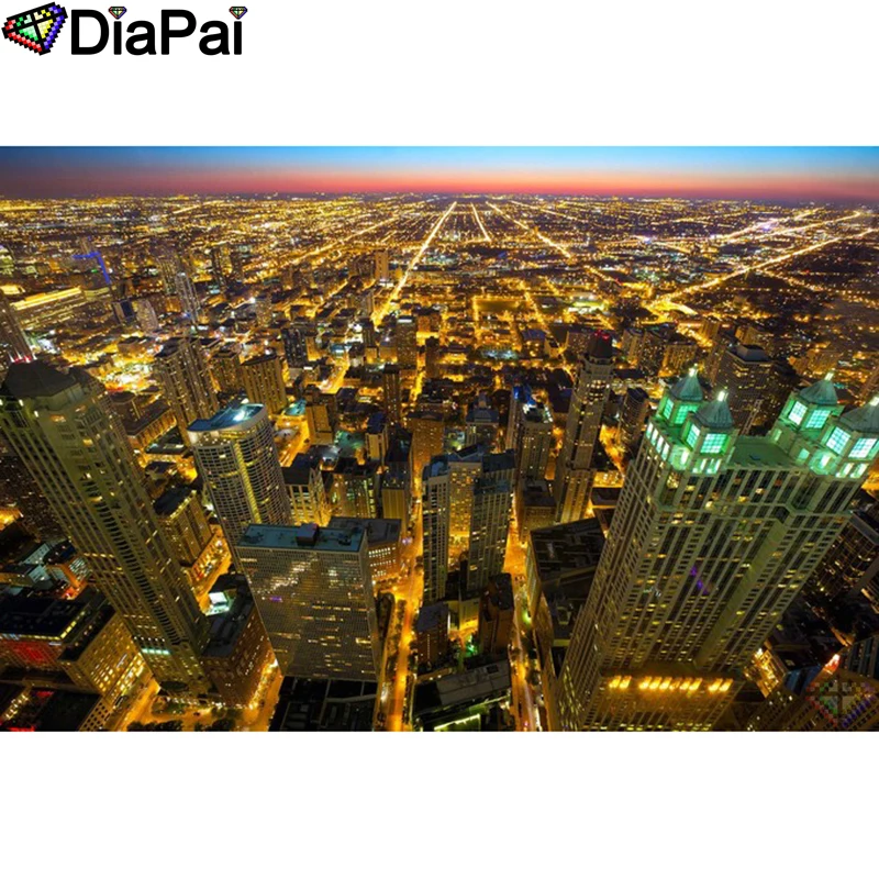 DIAPAI Art 5D Diy Diamond Painting "City night scene" Diamond Pictures Cross Stitch 3D Rhinestone Embroidery Decor A25372
DIAPAI Art 5D Diy Diamond Painting "City night scene" Diamond Pictures Cross Stitch 3D Rhinestone Embroidery Decor A25372
