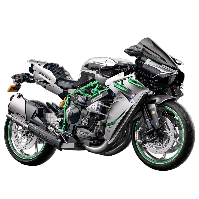 IN STOCK 1:5 MOC Technical Motorcycle H2R Building Blocks Bricks Assembling Model Toys for Children Birthday Gift Set
IN STOCK 1:5 MOC Technical Motorcycle H2R Building Blocks Bricks Assembling Model Toys for Children Birthday Gift Set