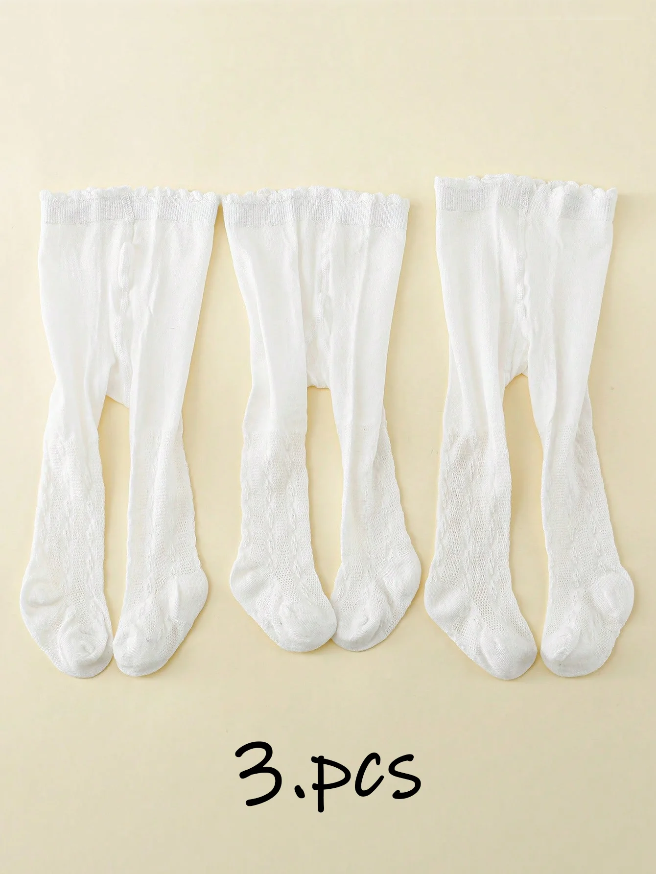 3 пары однотонных колготок для девочек, мягкие, милые, дышащие леггинсы, белые эластичные танцевальные штаны для девочек в возрасте от 1 до 12 лет, повседневная одежда
3 пары однотонных колготок для девочек, мягкие, милые, дышащие леггинсы, белые эластичные танцевальные штаны для девочек в возрасте от 1 до 12 лет, повседневная одежда