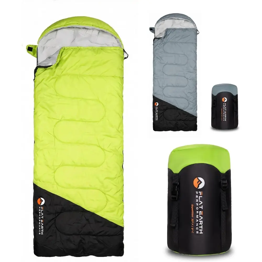 Lightweight 32°/0°C Hiking Sleeping Bag, Water-Resistant, Suitable for Adults & Teens up to 6'0
Lightweight 32°/0°C Hiking Sleeping Bag, Water-Resistant, Suitable for Adults & Teens up to 6'0