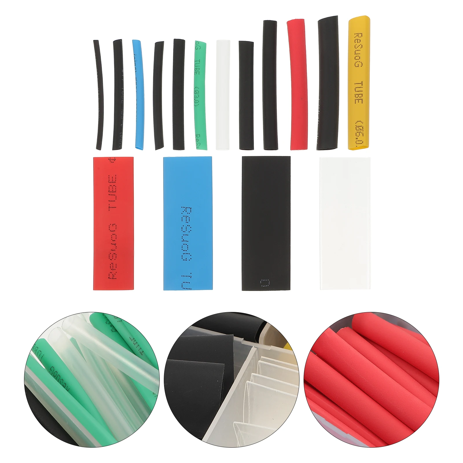 580pcs Heat Wire Connectors Shrink Tube Electric Wire Connectors Kit PVC Tubing Flame Retardant Insulation Color Coding
580pcs Heat Wire Connectors Shrink Tube Electric Wire Connectors Kit PVC Tubing Flame Retardant Insulation Color Coding