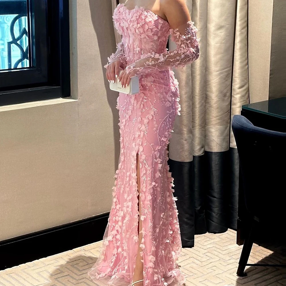 CustomizedCustomized High Quality Appliques Crystal Sweetheart Vestidos De Fiesta Floor Length Side Slit Straight Satin платье
CustomizedCustomized High Quality Appliques Crystal Sweetheart Vestidos De Fiesta Floor Length Side Slit Straight Satin платье