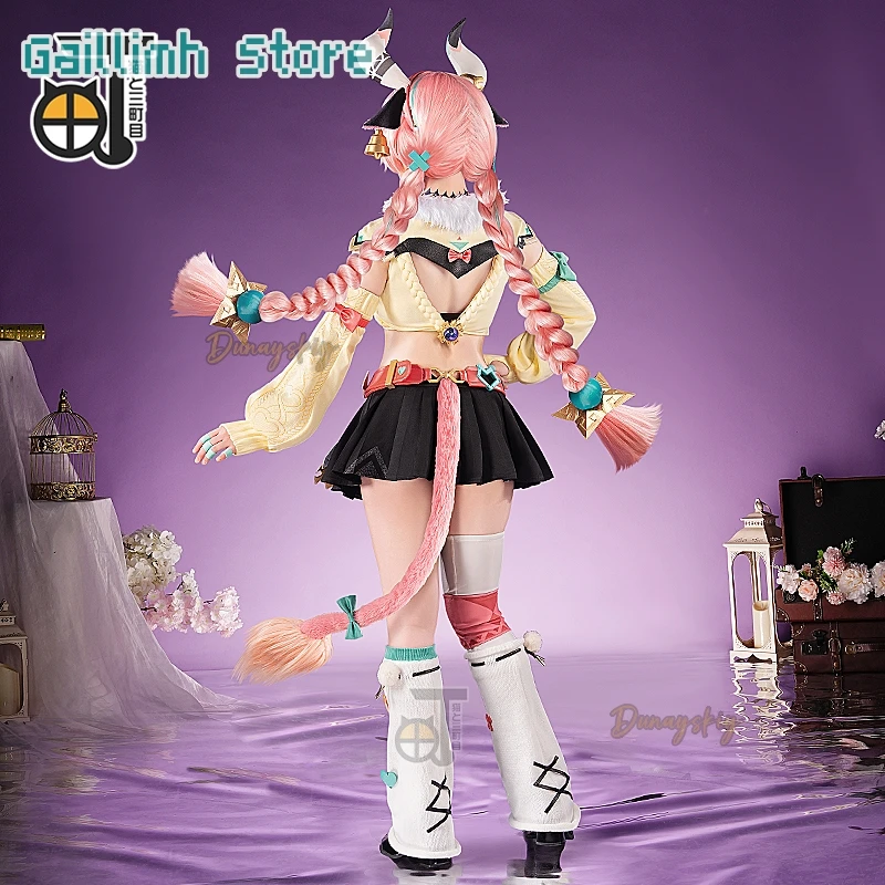 Anime Game Genshin Impact Varesa Cosplay Costume sexy woman outfit Full Set Halloween Party Role Play Clothing S-XL
Anime Game Genshin Impact Varesa Cosplay Costume sexy woman outfit Full Set Halloween Party Role Play Clothing S-XL