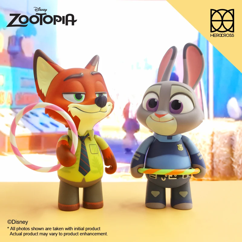 Herocross Anime Figure Peripherals Zootopia Action Figure Judy Nick Kid Trendy Toy Model Desktop Ornaments Collect Birthday Gift
Herocross Anime Figure Peripherals Zootopia Action Figure Judy Nick Kid Trendy Toy Model Desktop Ornaments Collect Birthday Gift