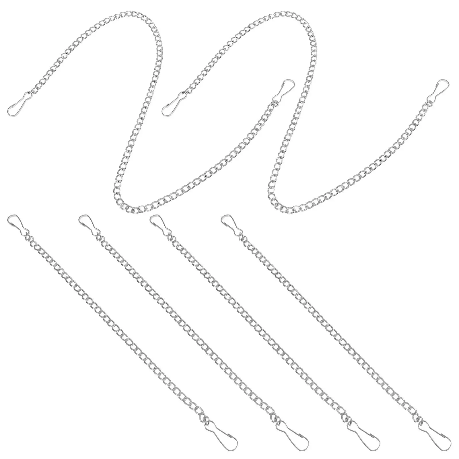 6pcs Tag Chain 25CM50CMSilver Iron Chains Hooks Heavy Duty Display Supermarkets Malls Trade Shows Hanging Planter
6pcs Tag Chain 25CM50CMSilver Iron Chains Hooks Heavy Duty Display Supermarkets Malls Trade Shows Hanging Planter