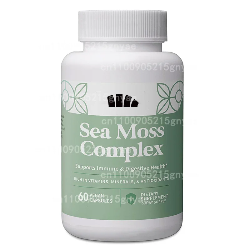 Organic Seaweed Capsules: Seaweed, Black Seed Oil, South African Eggplant, Turmeric, Bladerwack, Burdock Root
Organic Seaweed Capsules: Seaweed, Black Seed Oil, South African Eggplant, Turmeric, Bladerwack, Burdock Root