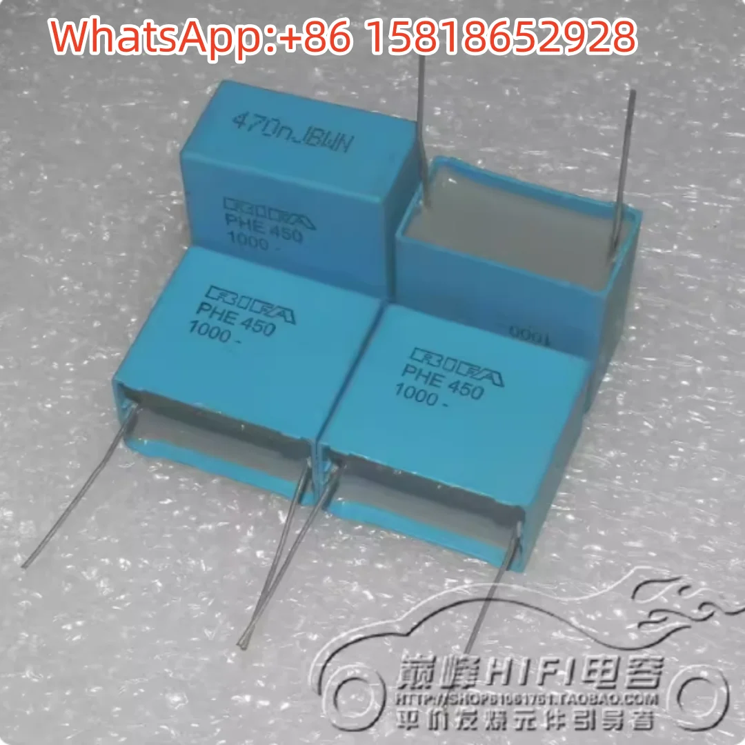 2 шт. RIFA PHE450 1000V 0.47UF 474J 470NF 470NJ Полипропиленовый пленочный конденсатор
2 шт. RIFA PHE450 1000V 0.47UF 474J 470NF 470NJ Полипропиленовый пленочный конденсатор
