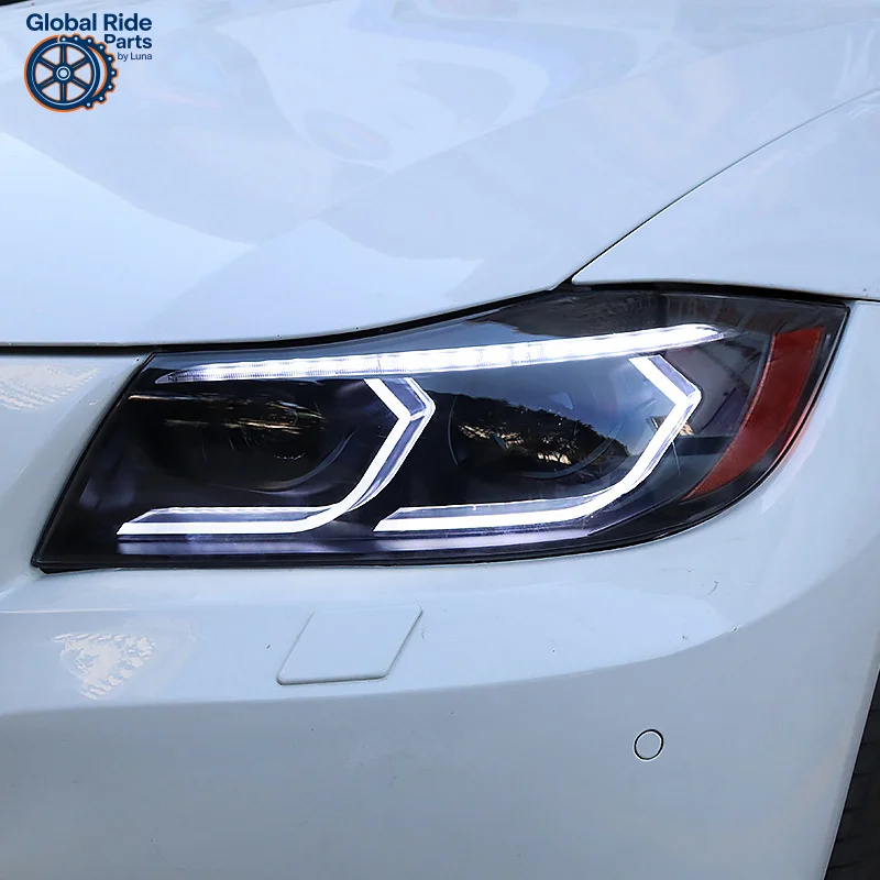 Подходит для BMW 3-й серии E90 05-12, фара в сборе 318320325, модифицированная светодиодная линза, указатель поворота дневного света
Подходит для BMW 3-й серии E90 05-12, фара в сборе 318320325, модифицированная светодиодная линза, указатель поворота дневного света