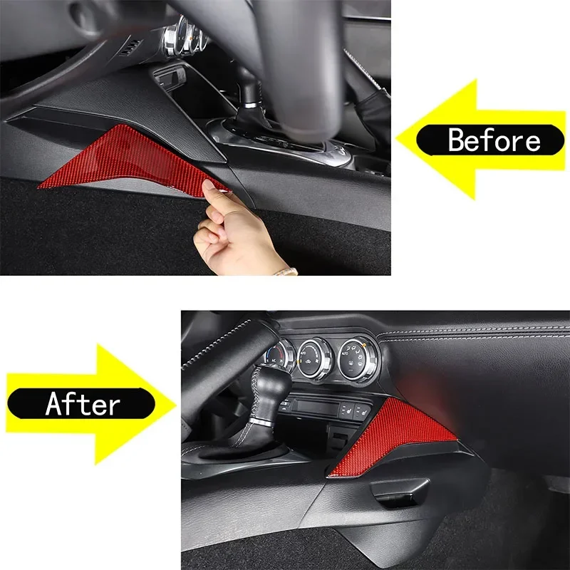 2Pcs Soft Carbon Fiber For Mazda MX-5 2016-2025+ Car Center Shift Side Air Conditioning Stickers Decoration Cover Accessories
2Pcs Soft Carbon Fiber For Mazda MX-5 2016-2025+ Car Center Shift Side Air Conditioning Stickers Decoration Cover Accessories