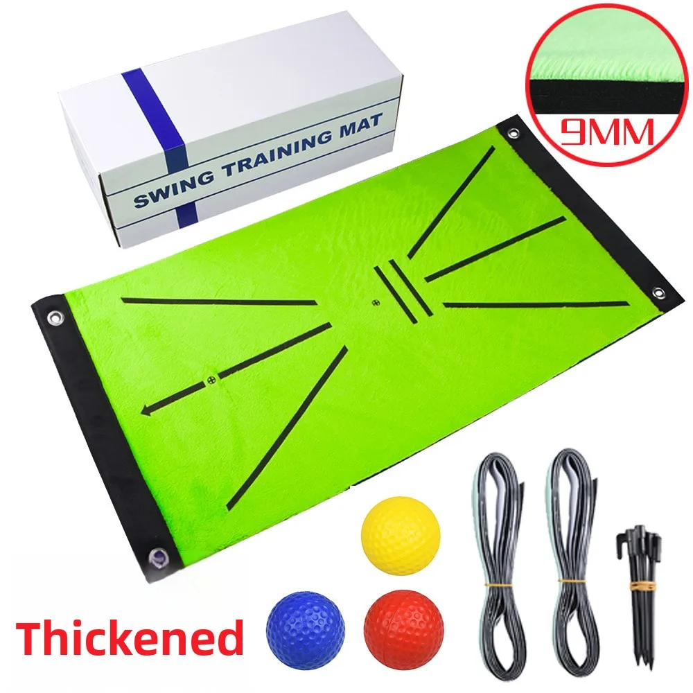 Boxed Thickened 9mm Golf Swing Track Pad, Swing Strike Pad Hitting Touchpoint Track Detection Pad Golf Training Accessories
Boxed Thickened 9mm Golf Swing Track Pad, Swing Strike Pad Hitting Touchpoint Track Detection Pad Golf Training Accessories