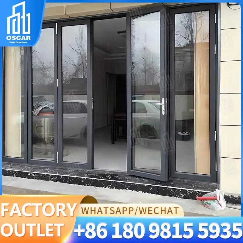 Customizable High Functioning Double Folding Door Ideal for European Commercial Spaces Factory Made Bifold Door
Customizable High Functioning Double Folding Door Ideal for European Commercial Spaces Factory Made Bifold Door