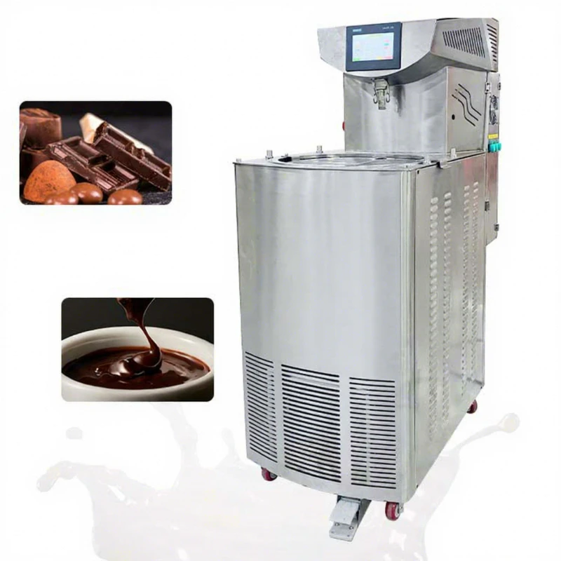 Mini Small Chocolate Smelter Produces 8kg 15kg 30kg 60kg Chocolate Maker Temper For Sale
Mini Small Chocolate Smelter Produces 8kg 15kg 30kg 60kg Chocolate Maker Temper For Sale
