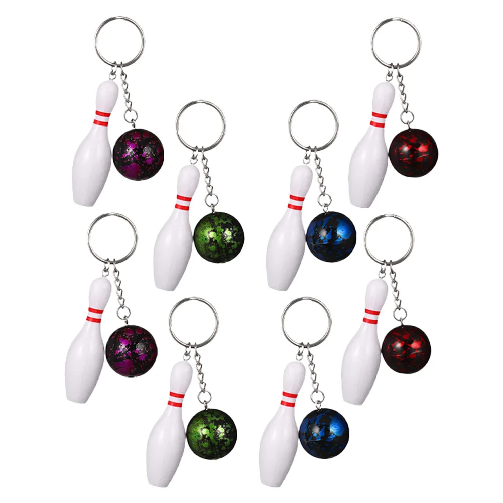 8 Pcs Bowling Keychain Ball Keychains Keyring Sports Gifts Pin Novelty Items Mini Small Fine
8 Pcs Bowling Keychain Ball Keychains Keyring Sports Gifts Pin Novelty Items Mini Small Fine