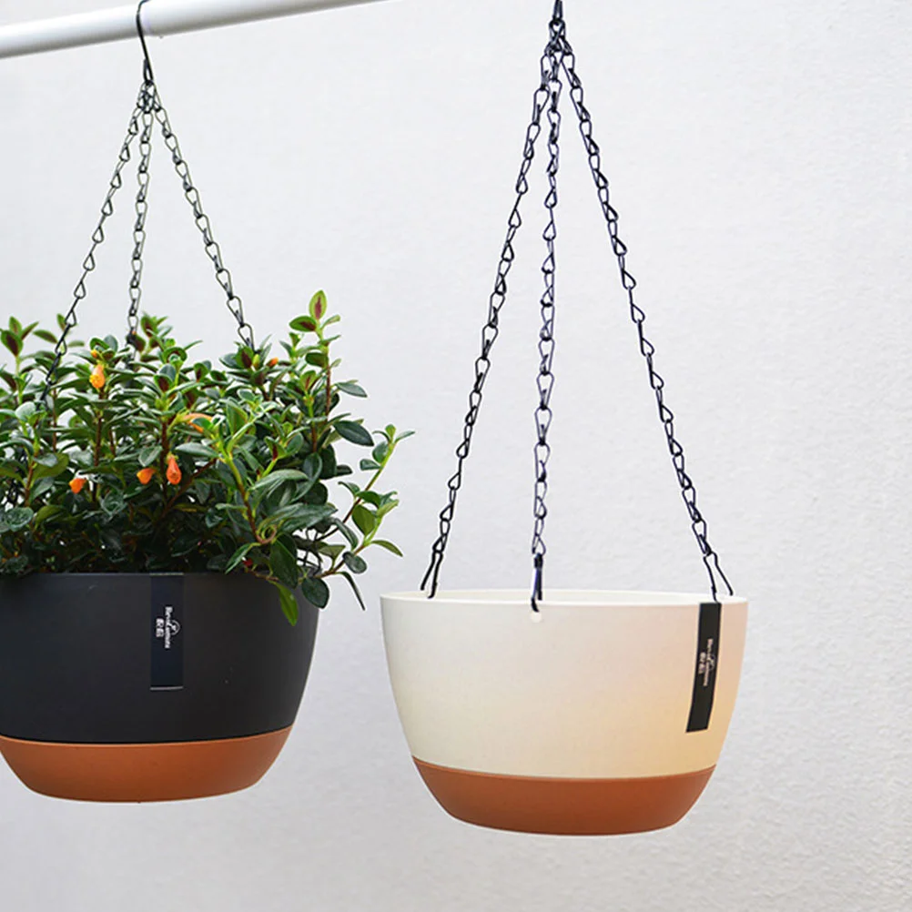 2 Sets Stands White Hangers Hanging Type Flowerpot Basin Metal Planter for Outdoor
2 Sets Stands White Hangers Hanging Type Flowerpot Basin Metal Planter for Outdoor
