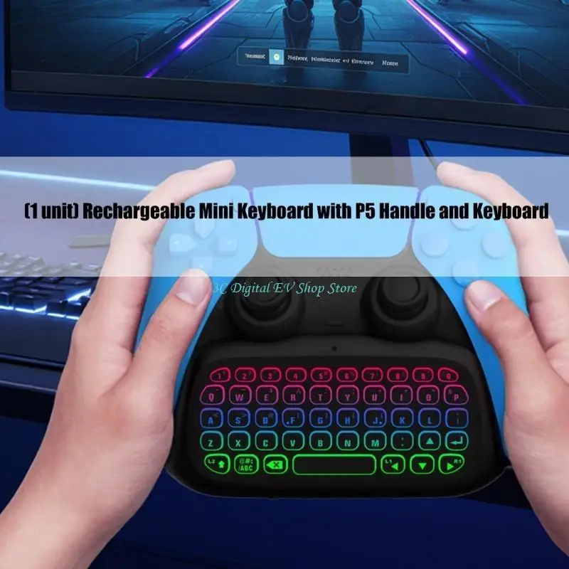 Мини-клавиатура E74D ABS для контроллера с подсветкой для темных игр
Мини-клавиатура E74D ABS для контроллера с подсветкой для темных игр