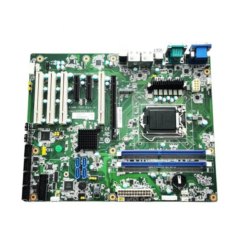 Applicable to ADVANTECH AIMB-707G2 REV.A1 19A1070701-01 ATX embedded industrial control motherboards
Applicable to ADVANTECH AIMB-707G2 REV.A1 19A1070701-01 ATX embedded industrial control motherboards