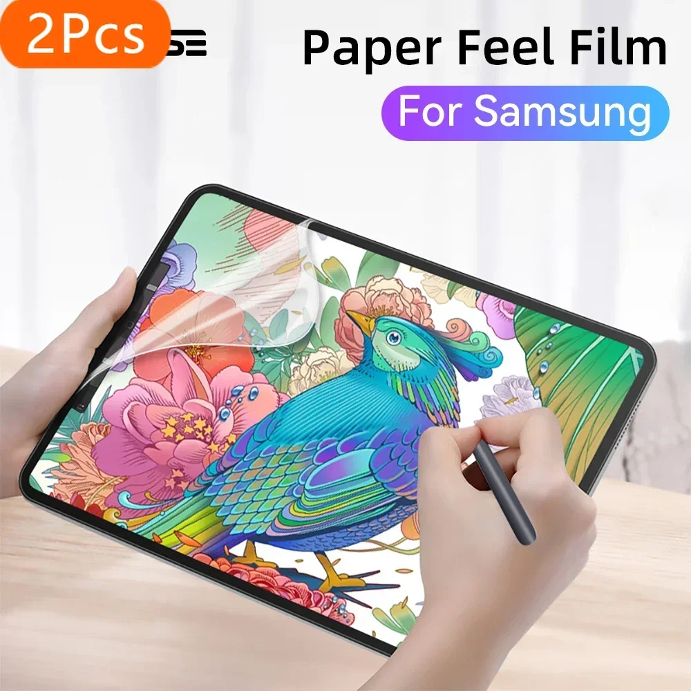 2 шт. бумажная защитная пленка для экрана для Samsung Galaxy Tab S6 Lite A8 A7Lite S9 S8 S7 S6 S5E A10.1 A10.5 матовая ПЭТ-краска Wr
2 шт. бумажная защитная пленка для экрана для Samsung Galaxy Tab S6 Lite A8 A7Lite S9 S8 S7 S6 S5E A10.1 A10.5 матовая ПЭТ-краска Wr