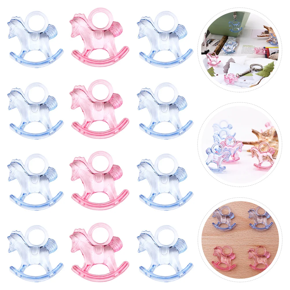 48Pcs Acrylic Rocking Horse Mini Desktop Ornament Safe Material Table Decoration Christmas Gift Craft Rocking Horse Adornment
48Pcs Acrylic Rocking Horse Mini Desktop Ornament Safe Material Table Decoration Christmas Gift Craft Rocking Horse Adornment
