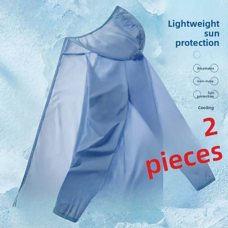 Ultra-Thin Breathable Summer Sun Protection Clothing Men's Outdoor Ice Silk UV Protection Sports Cycling Skin Windbreaker Jacket
Ultra-Thin Breathable Summer Sun Protection Clothing Men's Outdoor Ice Silk UV Protection Sports Cycling Skin Windbreaker Jacket