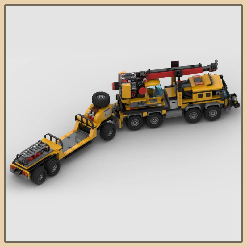 MOC-84156 Строительные блоки, автомобили, прицеп, грузовик, креативный подарок, головоломка, набор строительных блоков
MOC-84156 Строительные блоки, автомобили, прицеп, грузовик, креативный подарок, головоломка, набор строительных блоков