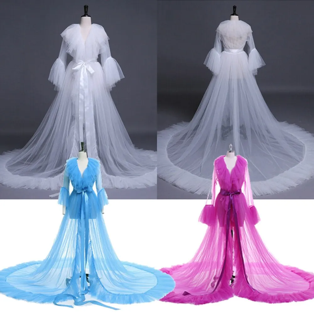 Women's Sexy Long Tulle Dress Nightgown Night Dress Wedding Dress Feather Lace Lingerie Fashion Sexy Tulle Long Lingerie Robe
Women's Sexy Long Tulle Dress Nightgown Night Dress Wedding Dress Feather Lace Lingerie Fashion Sexy Tulle Long Lingerie Robe