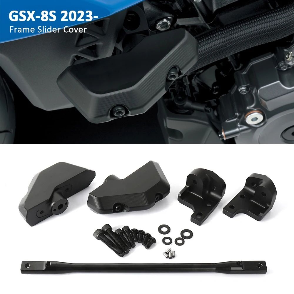 Motorcycle Aluminum Frame Sliders Guard GSX 8S Engine Falling Protection Pad For Suzuki GSX8S GSX-8S 2023 2024
Motorcycle Aluminum Frame Sliders Guard GSX 8S Engine Falling Protection Pad For Suzuki GSX8S GSX-8S 2023 2024