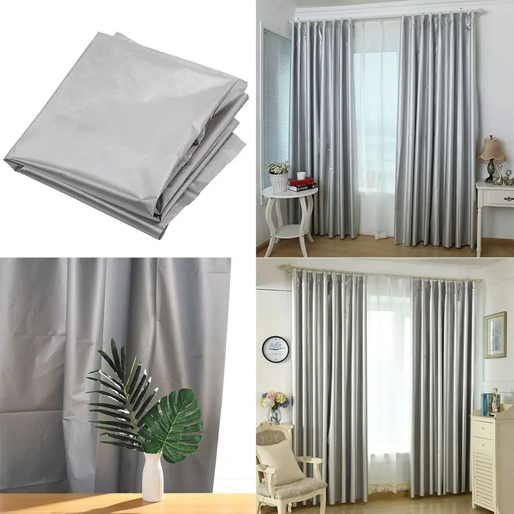 1.5m/1.8m/2m Sunscreen Heat Insulation Double-sided Silver-coated Shade Cloth Curtain Full Blackout Curtain Cloth Shielding
1.5m/1.8m/2m Sunscreen Heat Insulation Double-sided Silver-coated Shade Cloth Curtain Full Blackout Curtain Cloth Shielding