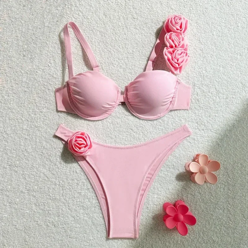 Pink Sexy Bikinis 2025 Swimsuit Women Swimwear Push Up Female Beach Swimming Wear Bathing Suits Brazilian Bikini Set Pool Bather
Pink Sexy Bikinis 2025 Swimsuit Women Swimwear Push Up Female Beach Swimming Wear Bathing Suits Brazilian Bikini Set Pool Bather
