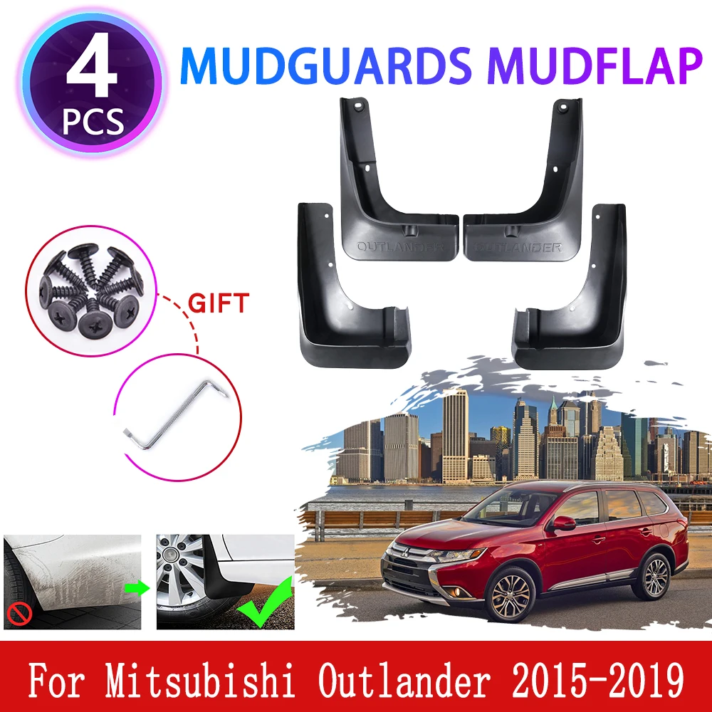 for Mitsubishi Outlander MK3 2015 2016 2017 2018 2019 Mudguards Mudflaps Fender Mud Flap Splash Guards Protect Car Accessories
for Mitsubishi Outlander MK3 2015 2016 2017 2018 2019 Mudguards Mudflaps Fender Mud Flap Splash Guards Protect Car Accessories