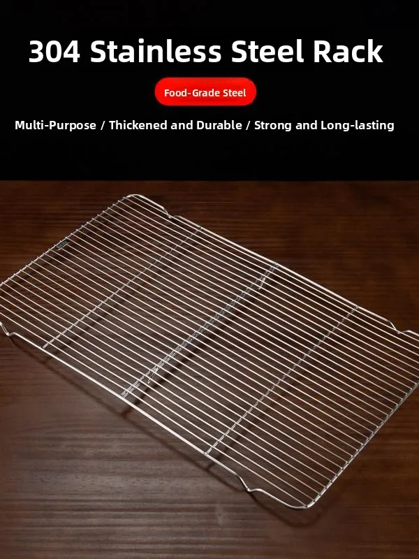 Rectangular 304 Stainl Steel Food ade BBQ Me Ra Baking Cooling id with V-Feet Oil Separation Drainage Me
Rectangular 304 Stainl Steel Food ade BBQ Me Ra Baking Cooling id with V-Feet Oil Separation Drainage Me
