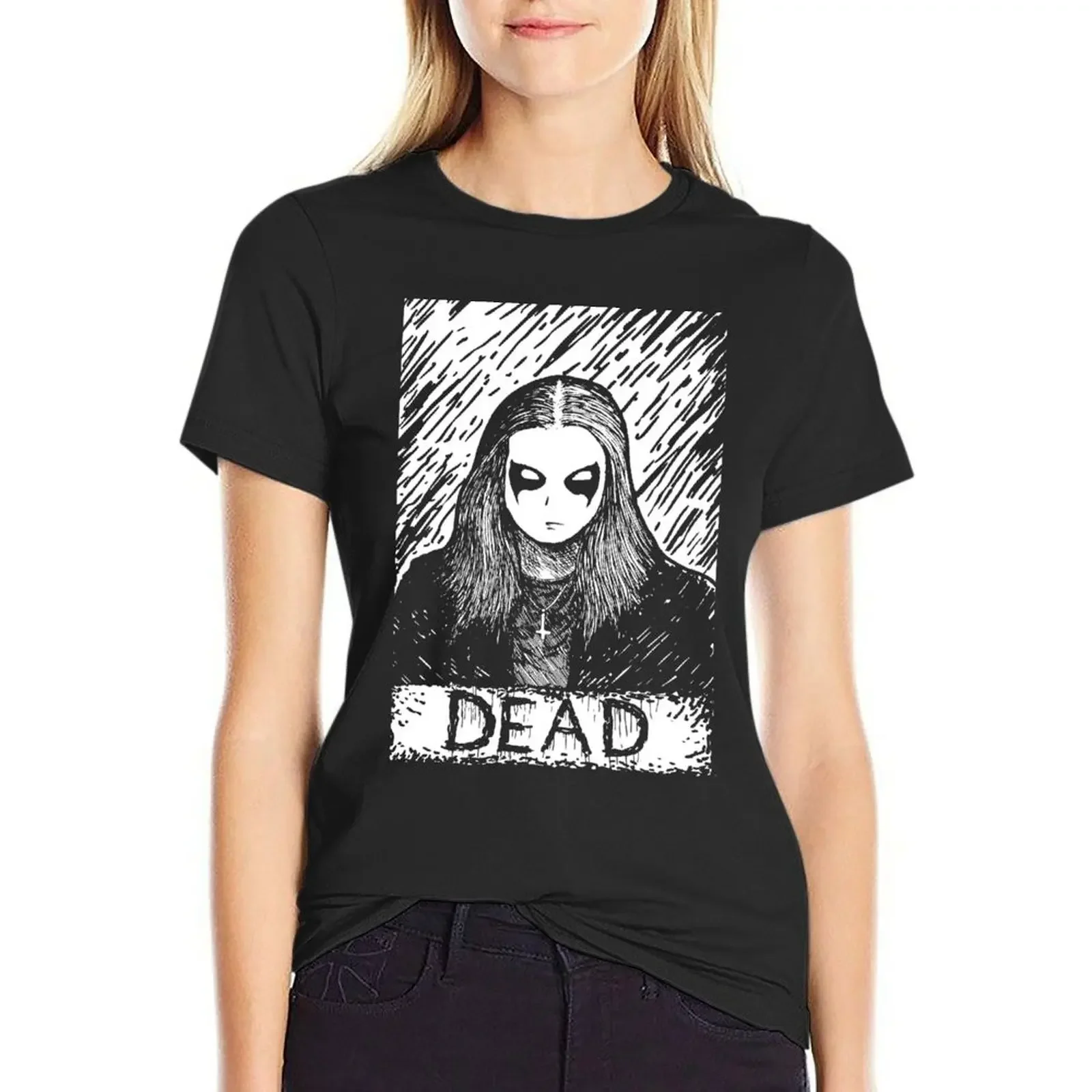 Dead It's NotA Phase Horror Metal Gothic by KRAFTD T-Shirt summer clothes funnys oversized t shirts for Women
Dead It's NotA Phase Horror Metal Gothic by KRAFTD T-Shirt summer clothes funnys oversized t shirts for Women