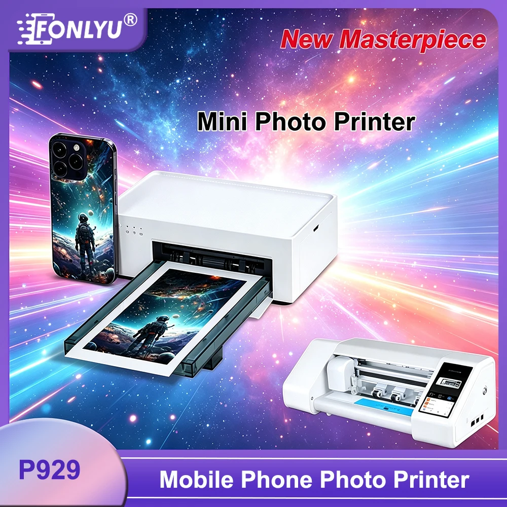 Fonlyu Mini Color Film DIY Printer Machine For Mobile Phone Rear Cover Glass Decorative Stickers Photo Printing Customized Skin
Fonlyu Mini Color Film DIY Printer Machine For Mobile Phone Rear Cover Glass Decorative Stickers Photo Printing Customized Skin
