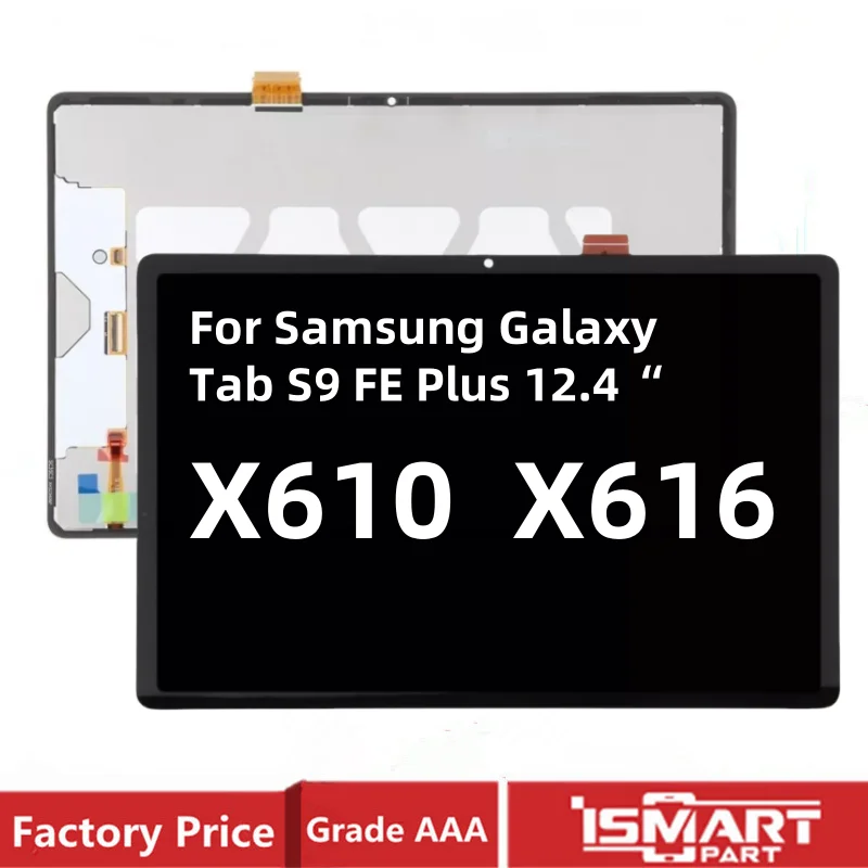 12,4 "для Samsung Galaxy Tab S9 FE Plus ЖК-дисплей S9FE + X610 X616 SM-X610 SM-X616B Замена сенсорного дигитайзера в сборе
12,4 "для Samsung Galaxy Tab S9 FE Plus ЖК-дисплей S9FE + X610 X616 SM-X610 SM-X616B Замена сенсорного дигитайзера в сборе