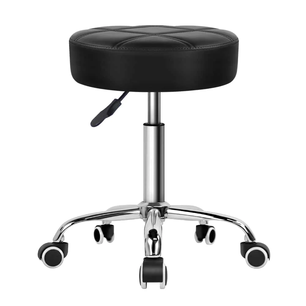 KKTONER Round Rolling Stool Chair PU Leather Height Adjustable Shop Stool Swivel Drafting Work SPA Medical Salon Stools With Whe
KKTONER Round Rolling Stool Chair PU Leather Height Adjustable Shop Stool Swivel Drafting Work SPA Medical Salon Stools With Whe