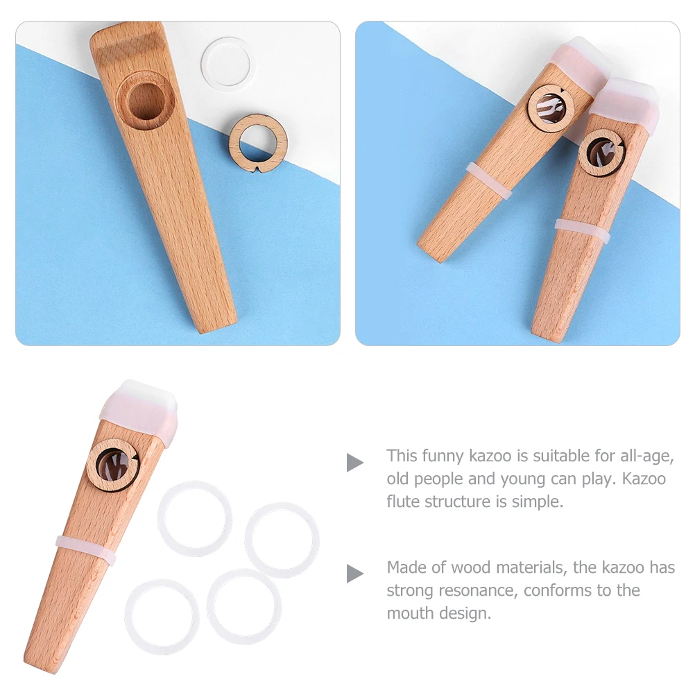 Wooden Kazoos Musical Instruments Easy to Learn Guitar Partners Toy Reliable Child Adult Portable Fun Accessories Lightweight
Wooden Kazoos Musical Instruments Easy to Learn Guitar Partners Toy Reliable Child Adult Portable Fun Accessories Lightweight