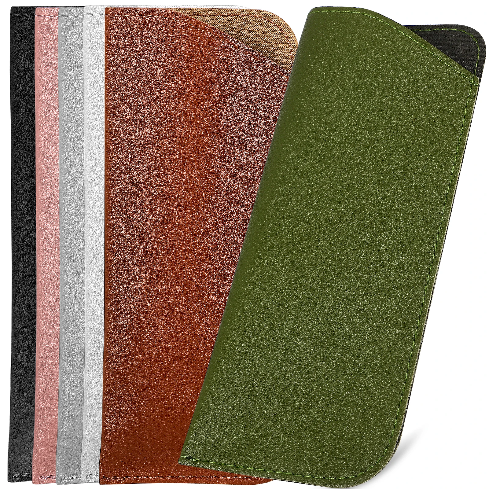 6pcs Glasses Case Soft PU Anti-scratch Travel Eyeglasses Pouch Various Colors Portable Sunglasses Bag Protector
6pcs Glasses Case Soft PU Anti-scratch Travel Eyeglasses Pouch Various Colors Portable Sunglasses Bag Protector