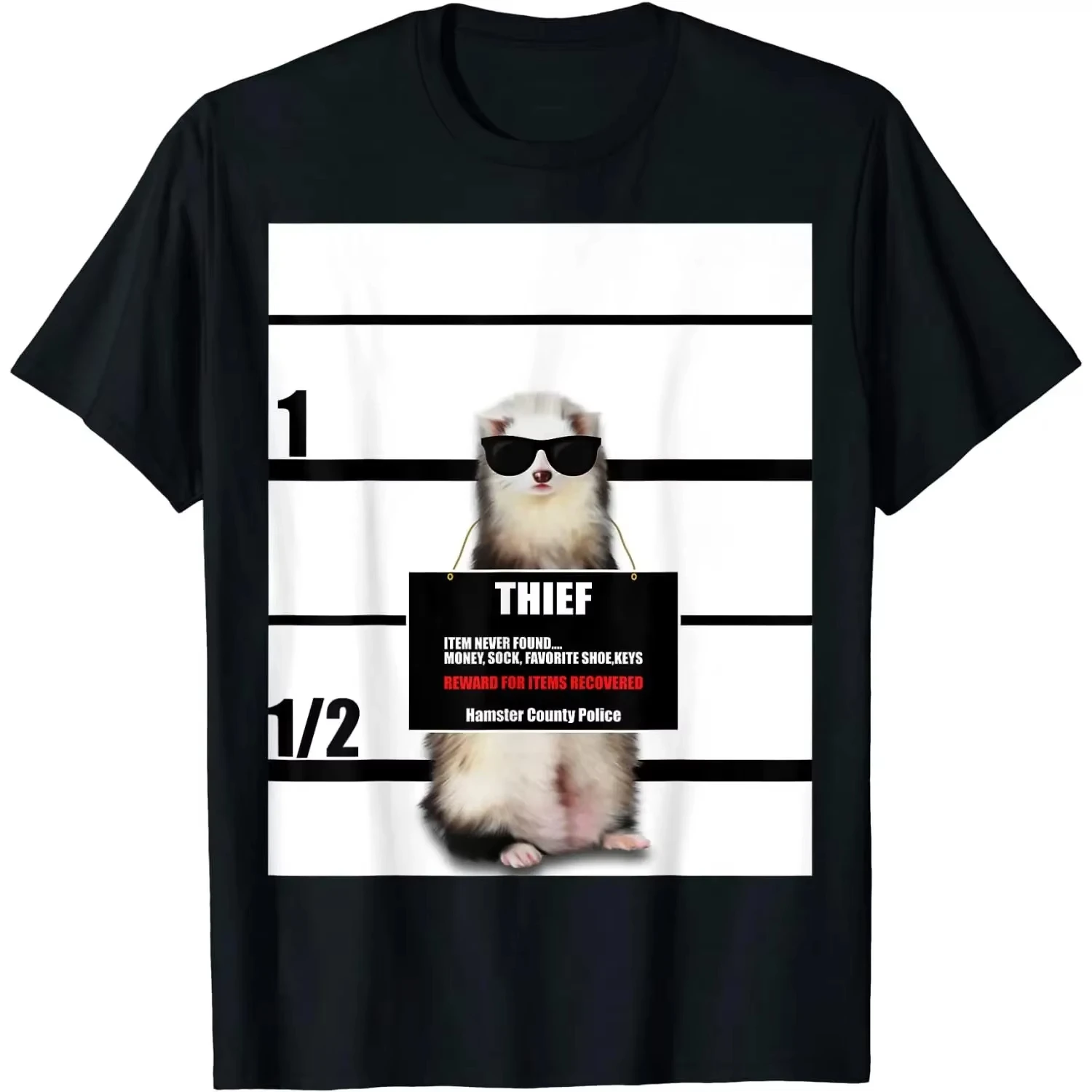 Men Clothing Men T Shirts Pet Ferret Tee Funny Ferret Thief Mugshot Gift T-Shirt Unisex Harajuku Y2K High Street Fashion Trend
Men Clothing Men T Shirts Pet Ferret Tee Funny Ferret Thief Mugshot Gift T-Shirt Unisex Harajuku Y2K High Street Fashion Trend