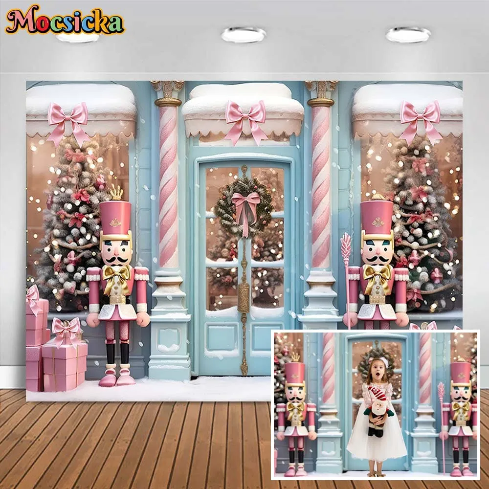 Mocsicka Christmas Gift Shop Photography Backdrop Winter Snowflakes Xmas Tree Wreath Girl Photo Background Studio Shooting Props
Mocsicka Christmas Gift Shop Photography Backdrop Winter Snowflakes Xmas Tree Wreath Girl Photo Background Studio Shooting Props
