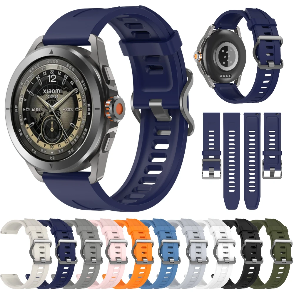 22mm Official Silicone Strap for Xiaomi Watch S4 S3 S2 S1 Wristband Replaceable Bracelet for Mi Watch2 Pro/Color2/S1 Active Belt
22mm Official Silicone Strap for Xiaomi Watch S4 S3 S2 S1 Wristband Replaceable Bracelet for Mi Watch2 Pro/Color2/S1 Active Belt
