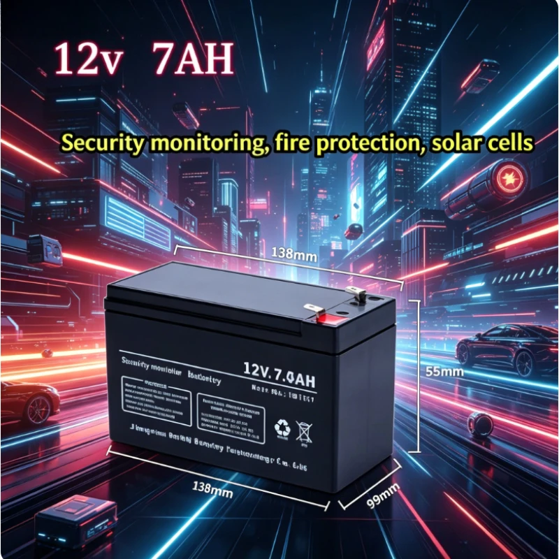 12V7.0AH Lead-acid Battery Security Monitoring Fire Protection Battery Solar Cell Elevator Long Endurance Battery
12V7.0AH Lead-acid Battery Security Monitoring Fire Protection Battery Solar Cell Elevator Long Endurance Battery