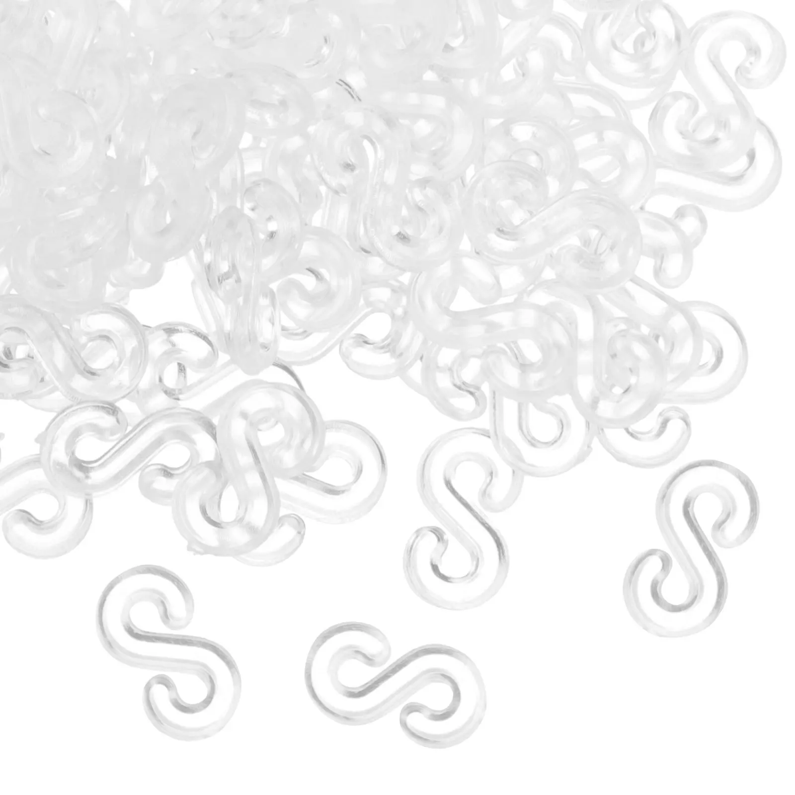 500Pcs Rubber Band Bracelet Clips S Clip Plastic Connectors DIY Loom Bracelet Making Accessories Hooks Clasps Rubber Bands Hooks
500Pcs Rubber Band Bracelet Clips S Clip Plastic Connectors DIY Loom Bracelet Making Accessories Hooks Clasps Rubber Bands Hooks