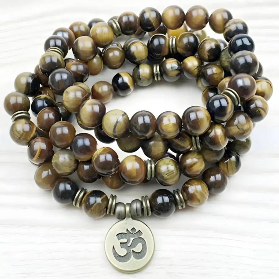 6mm natural tiger eyes 108 mala bracelet Gemstone necklace Natural stone Spiritual Zen Hand Chakra Meditation Buddhist zazen
6mm natural tiger eyes 108 mala bracelet Gemstone necklace Natural stone Spiritual Zen Hand Chakra Meditation Buddhist zazen