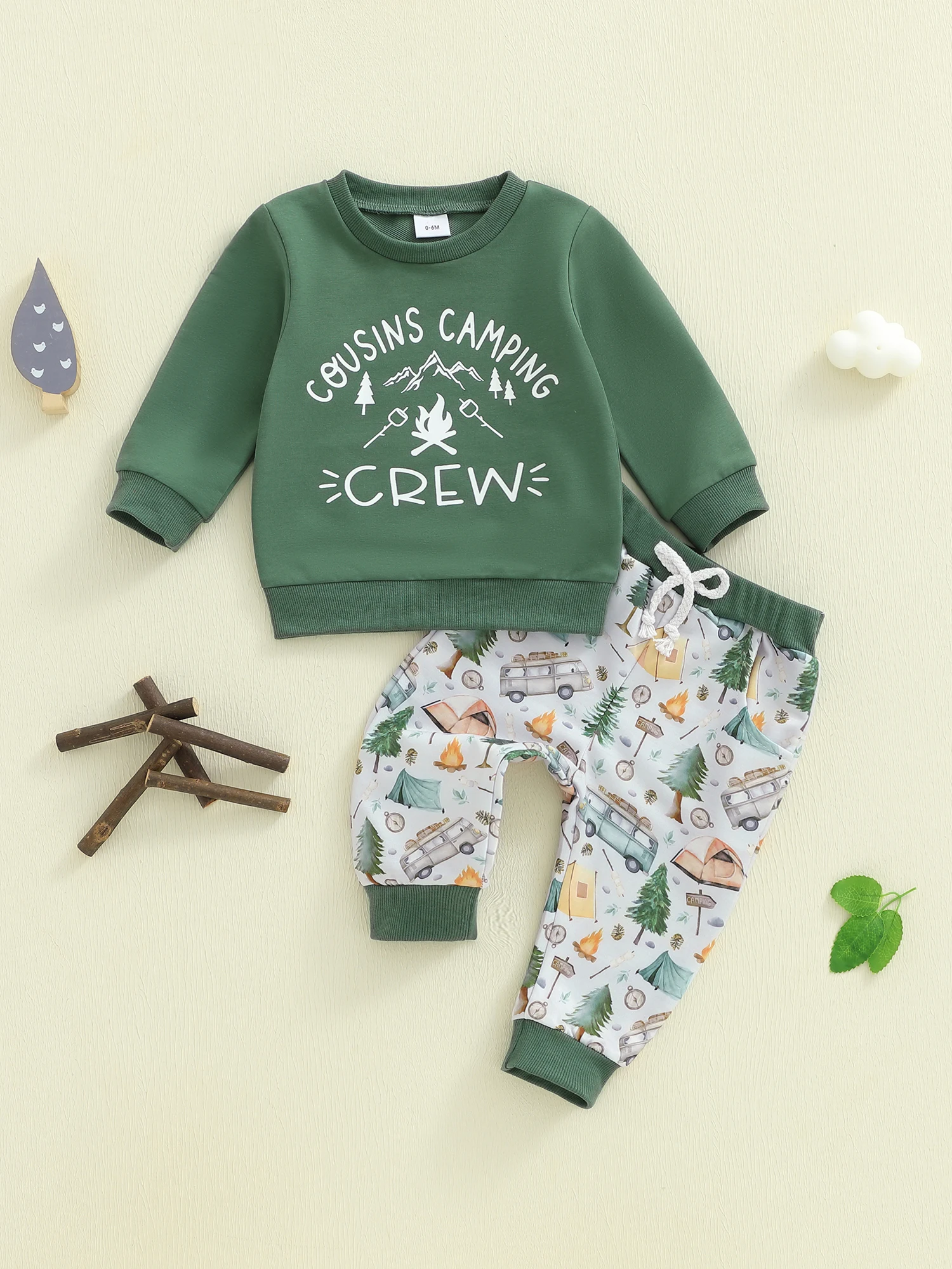 Infant Toddler Autumn Winter Clothes Set with Cute Animal Print Hoodie and Cozy Elastic Waist Pants for Boys and Girls
Infant Toddler Autumn Winter Clothes Set with Cute Animal Print Hoodie and Cozy Elastic Waist Pants for Boys and Girls