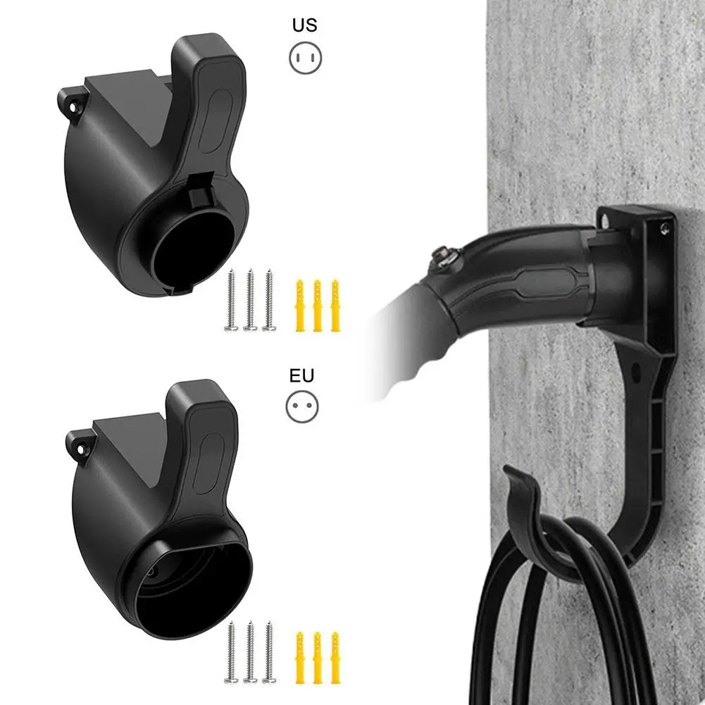 EV Charger Holder Wall Mount Charging Cable Organizer Car Charger Holder Type 1/Type 2 Cable Socket Charging Cable Holder
EV Charger Holder Wall Mount Charging Cable Organizer Car Charger Holder Type 1/Type 2 Cable Socket Charging Cable Holder