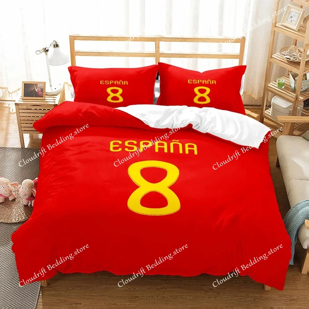 National Soccer Team Core Player Number Duvet Cover Set EU Single Double King US Twin Full Queen Size Bedclothes963963
National Soccer Team Core Player Number Duvet Cover Set EU Single Double King US Twin Full Queen Size Bedclothes963963